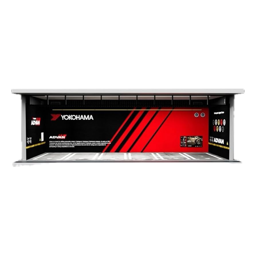 Amazon | ノーブランド品 Moreart1/64ガレージADVAN・アドバン